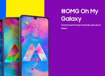 Samsung presenta en México su serie Galaxy M dirigida a los millennials