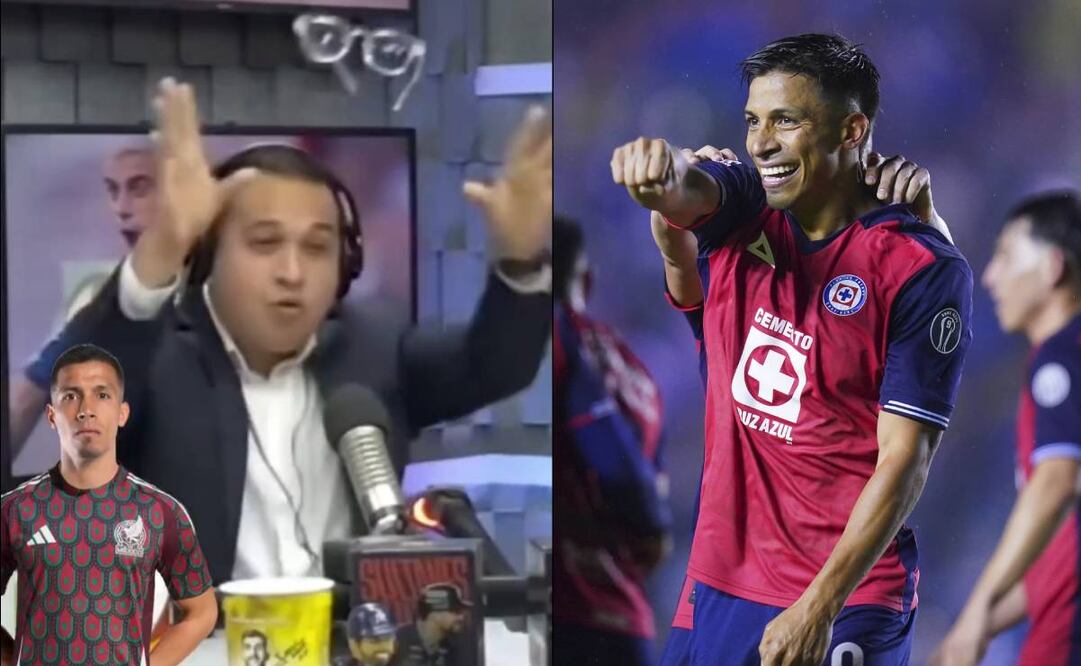 El comentarista regio hasta aventó sus lentes del coraje de ver a Sepúlveda en vez de a Berterame en Selección Mexicana. Foto: Especial