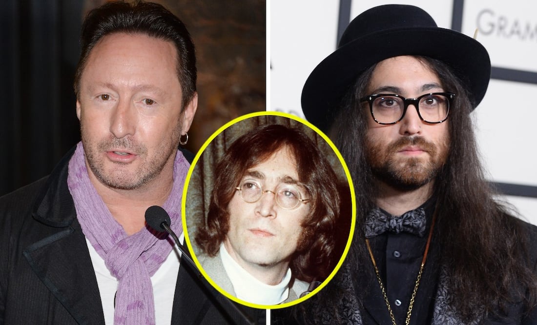 Fotos: Julian Lennon de Evan Agostini/AP y Sean Lennon de Jordan Strauss/AP