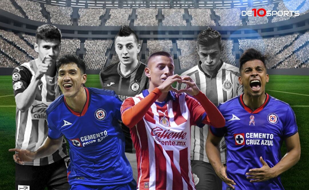 Chivas y Cruz Azul se enfrentan esta noche en La Fortaleza. Fotos: Imago7