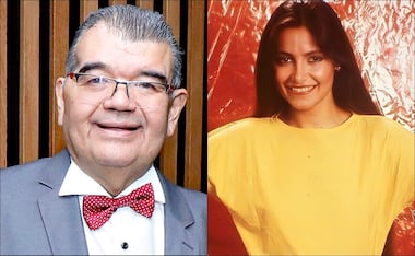 Emilio Fernando Alonso y Daniela Romo. FOTOS: Especiales