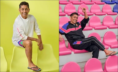Jorge Campos lanza colección con American Eagle inspirada en sus uniformes. FOTOS: @soyjorgecampos1