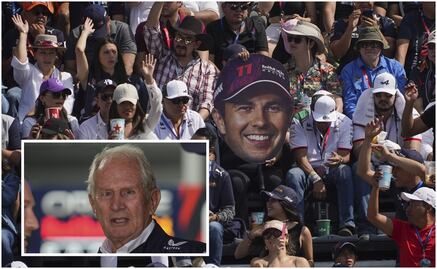 Mexicanos hicieron pagar a Helmut Marko y le gritaron en la cara '¡Checo!, ¡Checo!'