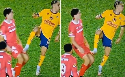 Álvaro Fidalgo merecía ser expulsado por una plancha contra Marcel Ruiz en la Final de Ida