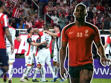 Julián Quiñones celebró la eliminación de Chivas tras caer vs Atlas en el Play In del Apertura 2024