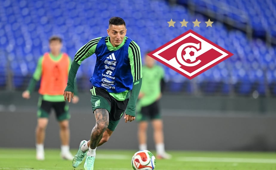 Roberto Alvarado en el entrenamiento de la Selección Mexicana / Foto: Imago7