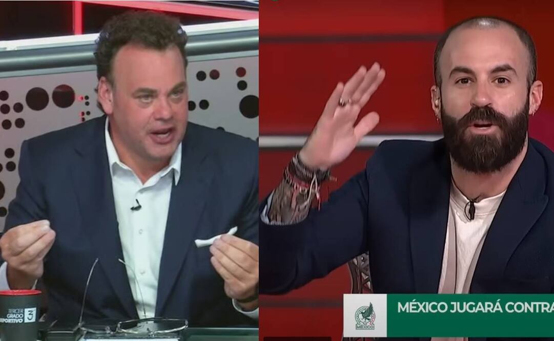 David Faitelson y Marc Crosas volvieron a protagonizar una pelea, ahora en redes sociales. Foto: Especial