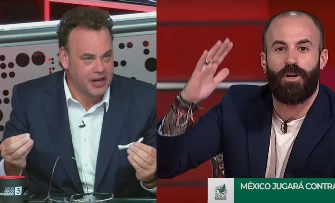 David Faitelson y Marc Crosas volvieron a protagonizar una pelea, ahora en redes sociales. Foto: Especial