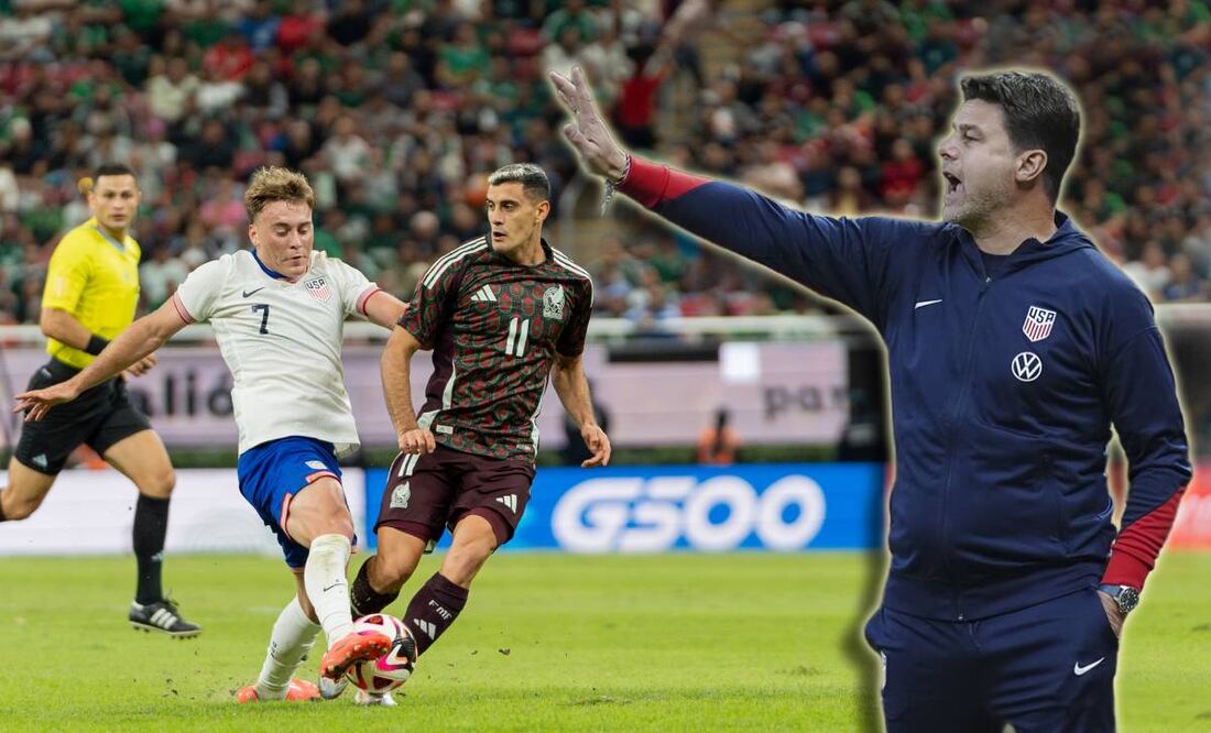 Mauricio Pochettino dirigió a la selección de Estados Unidos contra México. FOTOS: Imago7