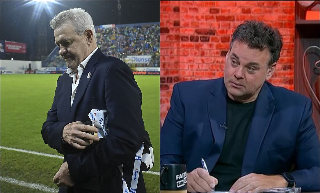 Javier Aguirre y David Faitelson. FOTOS: Imago7 / Especial