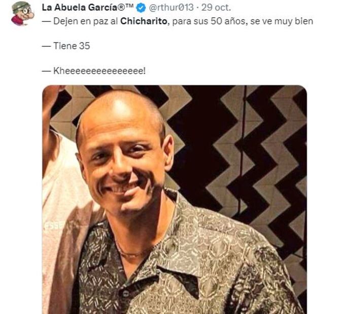 Chicharito fue tundido en redes por su aspecto físico - Especial