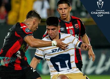 Pumas rescata el empate ante el Alajuelense con un golazo de Leo Suárez