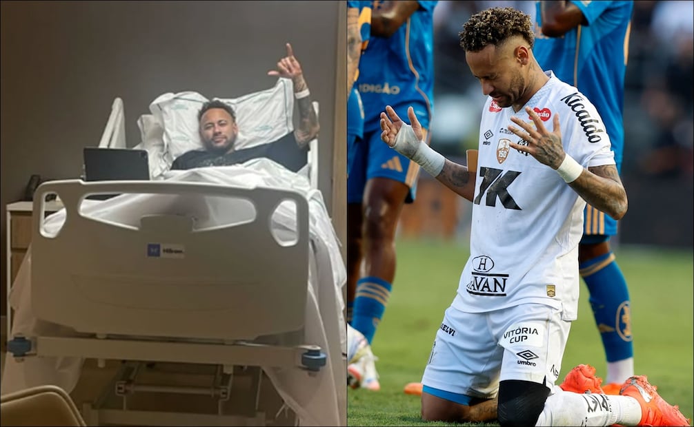 Neymar confía en estar a tiempo para próxima Copa del Mundo 2026. FOTOS: Captura / AFP