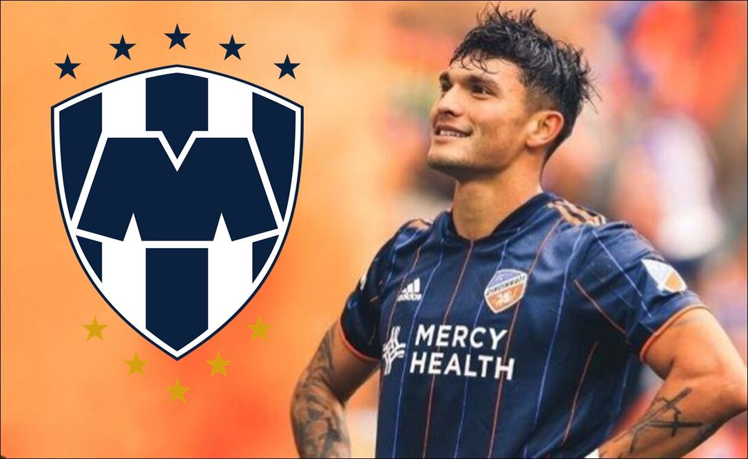 Brandon Vázquez llegó a Monterrey para firmar con Rayados / Foto: Especiales