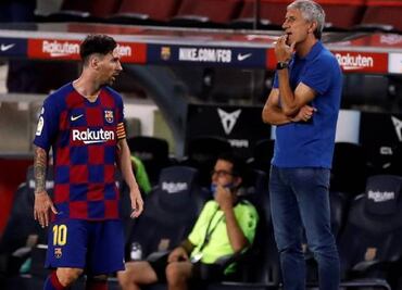 Quique Setién, entrenador del Barça que perdió 8-2 ante el Bayern, suena para llegar a Chivas