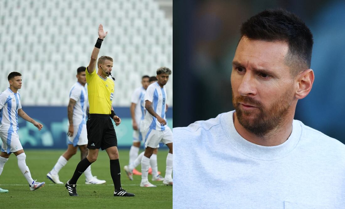 Lionel Messi reacciona ante el polémico partido que Argentina y Marruecos - Foto: Especial