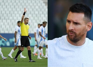 Lionel Messi reacciona ante el polémico partido que Argentina y Marruecos disputaron en los Juegos Olímpicos
