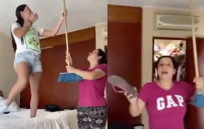 #CuarentenaChanclaChallenge, el reto viral que tu mamá va a odiar