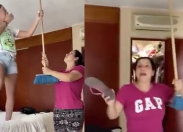 #CuarentenaChanclaChallenge, el reto viral que tu mamá va a odiar