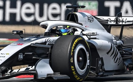 F1 en México: Cadillac exhibe el monoplaza de Checo Pérez previo al Gran Premio.