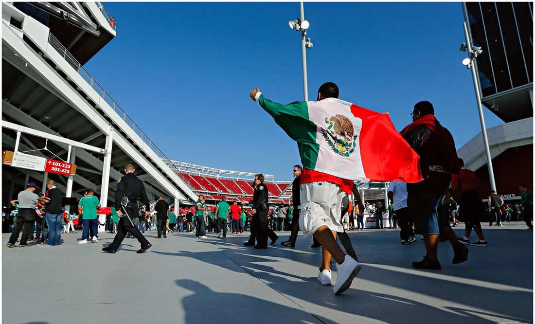 Afición de México en Estados Unidos Foto: Imago7
