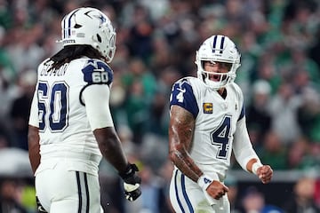 Los Cowboys vencen a los Eagles con una brillante actuación de Dak Prescott 