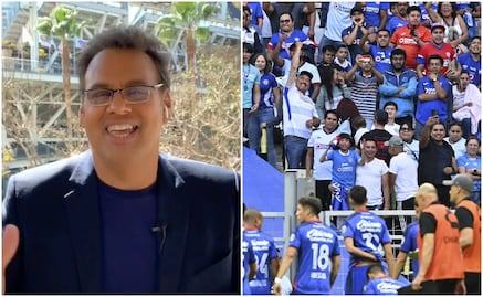 David Faitelson se burló de aficionados de Cruz Azul: 'Están acostumbrados a que los engañen'