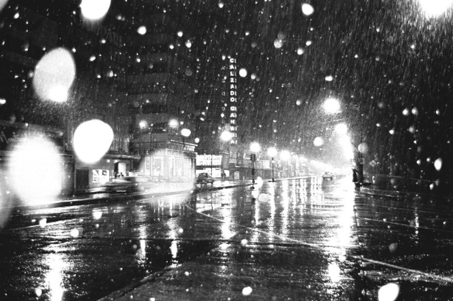 1967: Fotos de la última nevada que ocurrió en la Ciudad de México