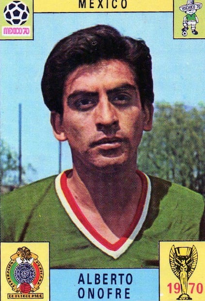 Alberto Onofre sufrió una lamentable fractura que lo alejó del Mundial de 1970. FOTO: ESPECIAL