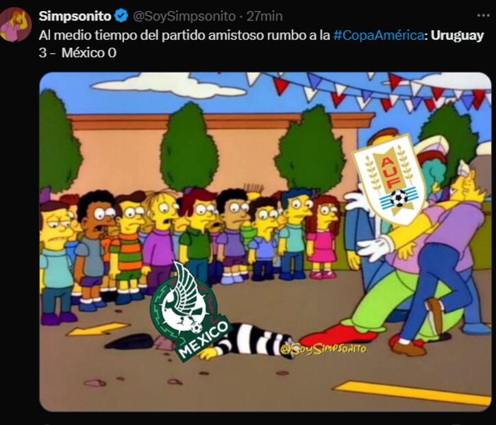 Los mejores memes de la derrota de México ante Uruguay