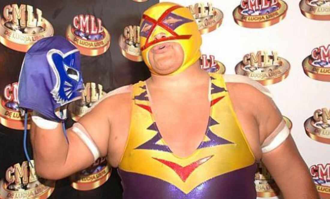 Raymundo Díaz Mendoza Jr., mejor conocido en la lucha libre como Villano V, murió a los 62 años. Foto: Especial