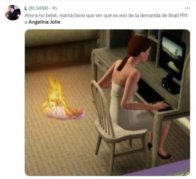 Brad Pitt demanda a Angelina Jolie... ¡y los memes no se hacen esperar!