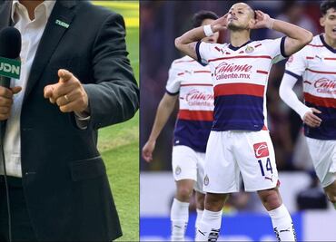 Chicharito responde a comentarista de Televisa que lo criticó por su festejo ante Atlas