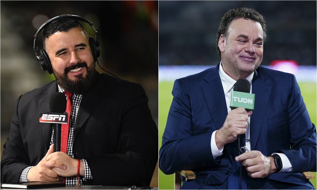 Álvaro Morales y David Faitelson Foto: Imago7