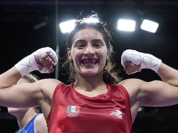 Fátima Herrera avanza en los dieciseisavos de box en Juegos Olímpicos