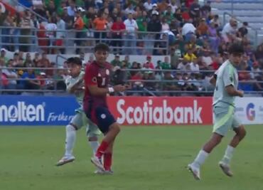 Chicha Sánchez marcó un espectacular gol que le dio vida a México en el Premundial Sub 20