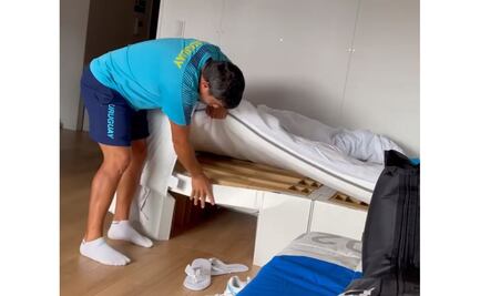 Rompen la primera cama de cartón de Tokio 2020 y no fue por sexo