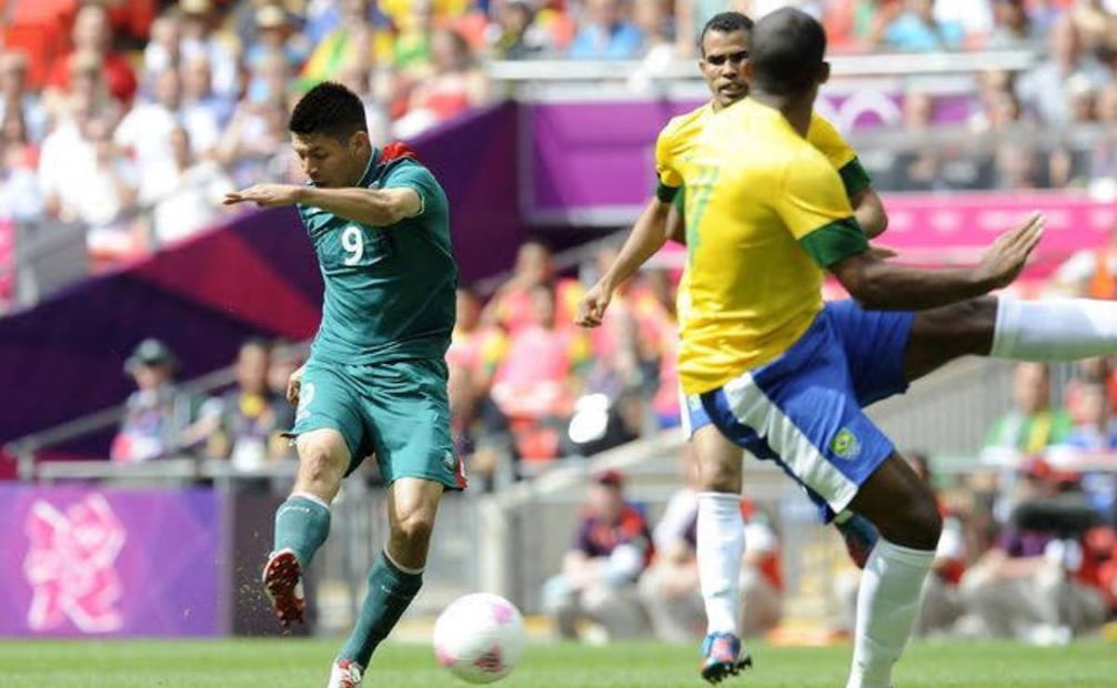 Oribe Peralta recordó el oro que consiguieron en Londres 2012.  Foto: @OribePeralta.