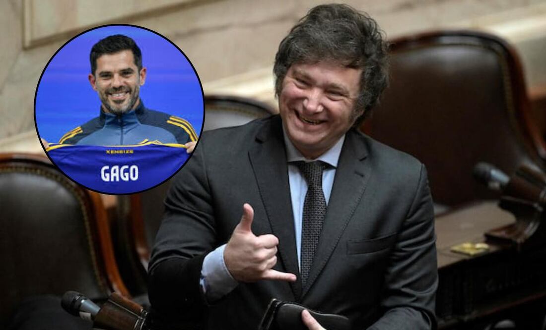 Milei reveló que su desencanto comenzó cuando Riquelme regresó al club. Fuente: Instagram @javiermilei