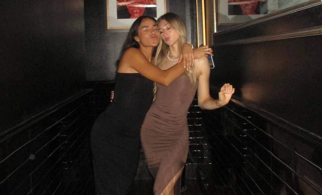 Tatiana Flores y Maricarmen Reyes han demostrado ser muy unidas en Tigres Femenil. Foto: Especial