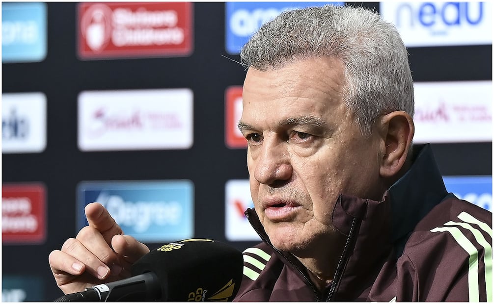 Javier Aguirre en rueda de prensa con la Selección Mexicana Foto: Imago7