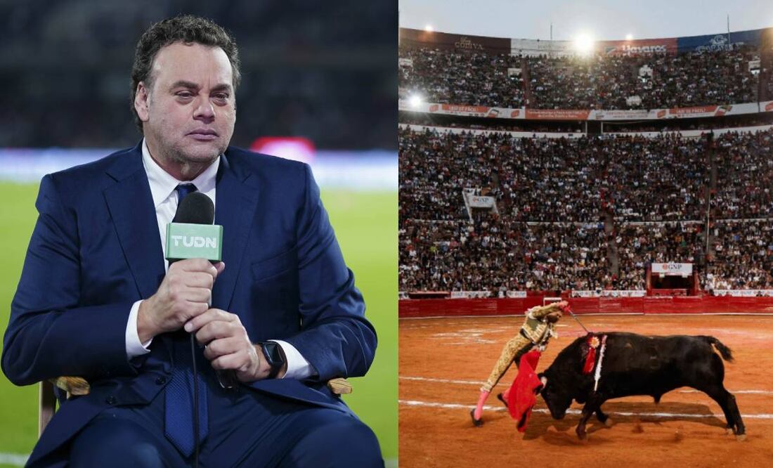 David Faitelson una vez más cargó en contra de la fiesta brava. Foto: Especial
