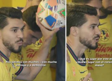 Henry Martín motivó así a sus compañeros del América para remontar a Cruz Azul