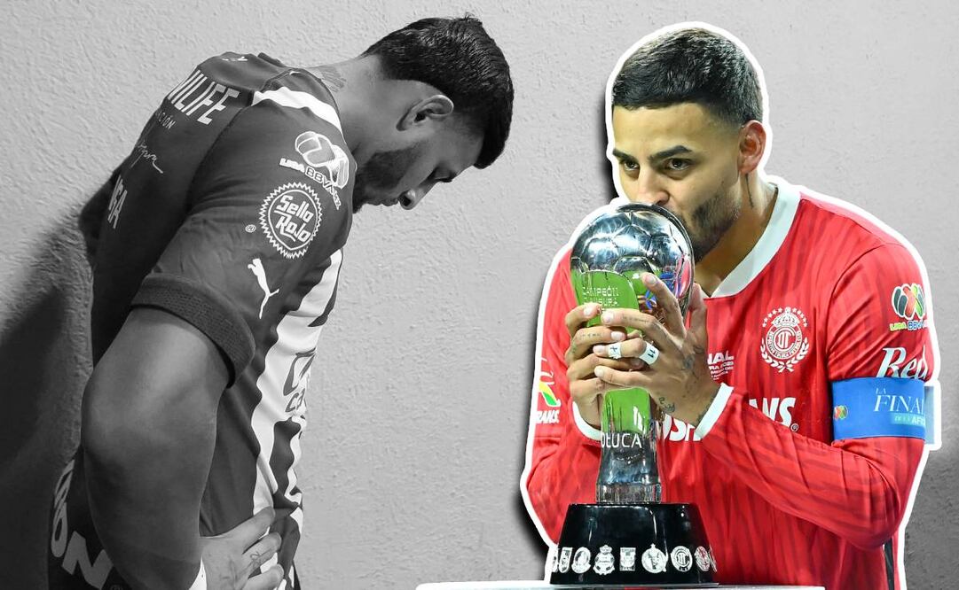 Alexis Vega pasó de ser una decepción en Chivas a ser el hombre clave en el título del Toluca. Foto: Especial