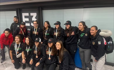 La Selección Femenil de flag football aterriza en México tras conquistar el bronce y clasificar a los Juegos Olímpicos