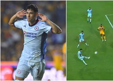 VIDEO: Uriel Antuna remata de volea y le marca un GOLAZO a Tigres