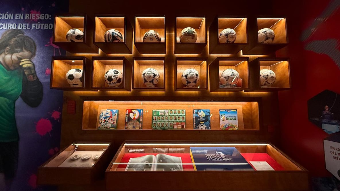 Exposición en el Museo de Memoria y Tolerancia, rumbo al Mundial de 2026 - Foto: Leobardo Vázquez/EL UNIVERSAL