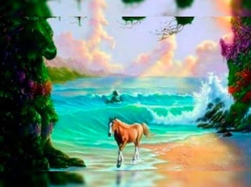 Solo una persona con vista de águila puede encontrar los 6 caballos en solo 5 segundos