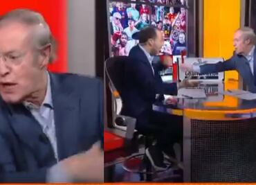 José Ramón Fernández perdió la cabeza y le soltó varios manotazos a Mauricio Ymay en pleno programa
