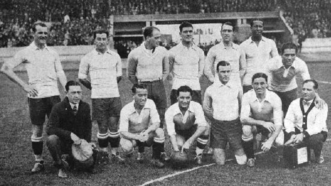 Uruguay fue bicampeón olímpico antes de la creación del Mundial de FIFA. Foto:  @Uruguay